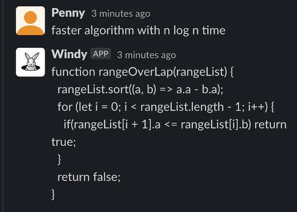 Windy Algorithm